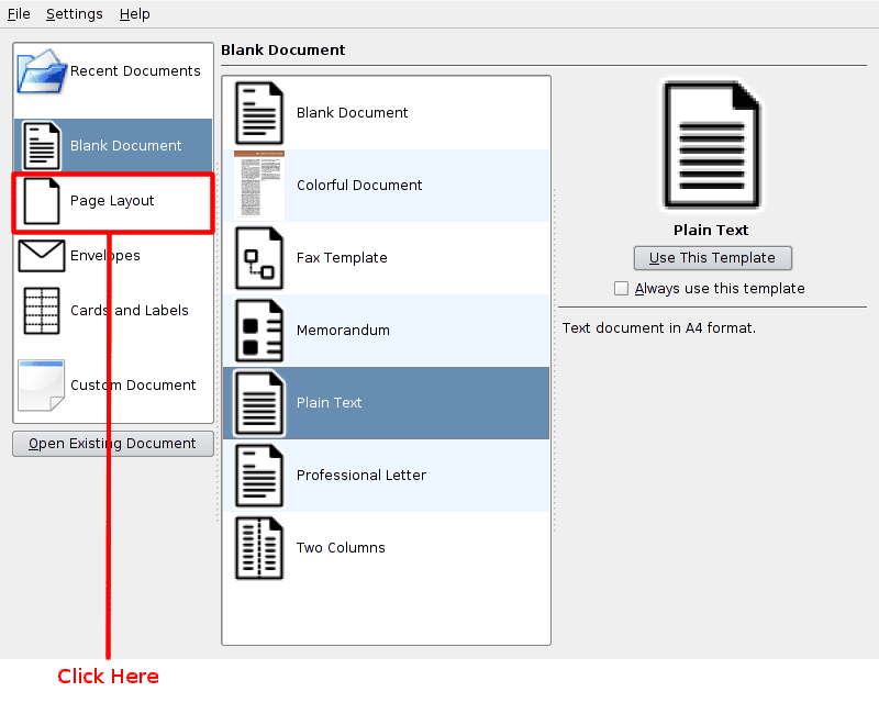 Вид экрана