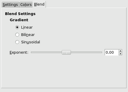 Sinus filter options (Blend)