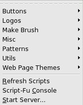 3 6 The Script Fu Submenu